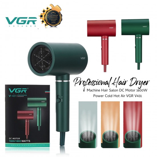 VGR Professional Salon Hair Style Dryer V-431
