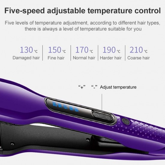 VGR Professional Ceramic Coated Plate Flat Iron Hair Straightener V-506