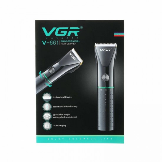 VGR Rechargeable Electric Clipper Household Hair Salon V-661