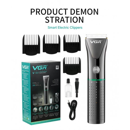 VGR Rechargeable Electric Clipper Household Hair Salon V-661