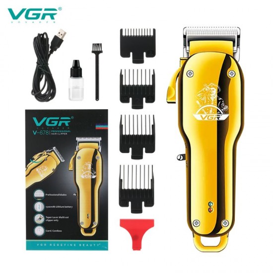 VGR Professional Rechargeable Electric Hair Trimmer V-678