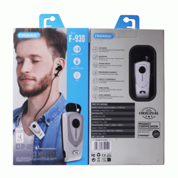 FINEBLUE HANDSFREE BLUETOOTH ΑΚΟΥΣΤΙΚΟ F930 - GOLD