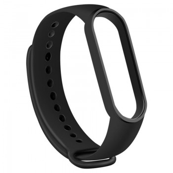 OEM ΛΟΥΡΑΚΙ SOFTBAND STRAP ΓΙΑ XIAOMI MI BAND 5/6 (BLACK)