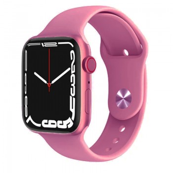Blulory Glifo 7 Pro Dust and Waterproof Smartwatch - Rose Pink