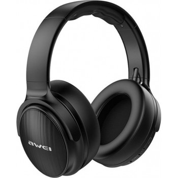 Πτυσσόμενα Ακουστικά Bluetooth Stereo Awei A780BL με Αποσπώμενο Καλώδιο AUX - Black
