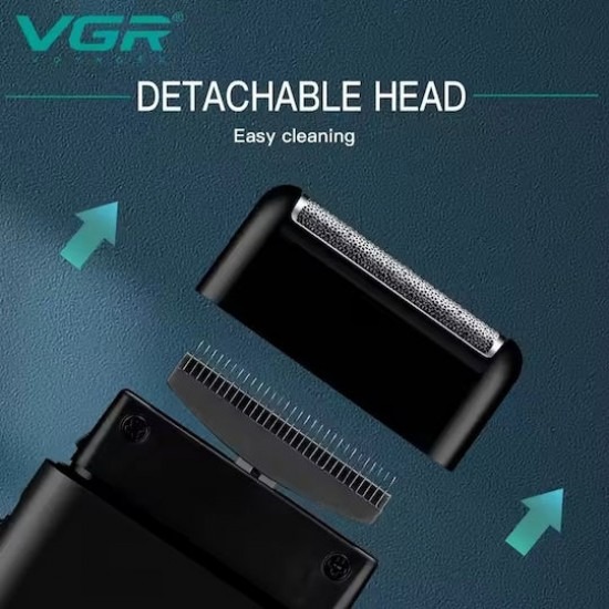 VGR V-390 Επαναφορτιζόμενη Κουρευτική – Μικρή, Πρακτική & Χωρίς Καλώδιο VGR V-390 Επαναφορτιζόμενη Κουρευτική – Μικρή, Πρακτική & Χωρίς Καλώδιο